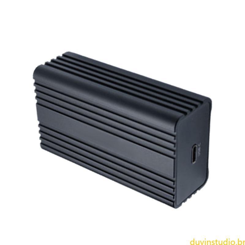 Adaptador DUV 10G USB3 2 RJ45 Substituição Caixa Alumínio Para Laptop PC Smartphone Tablet Conexão Estável