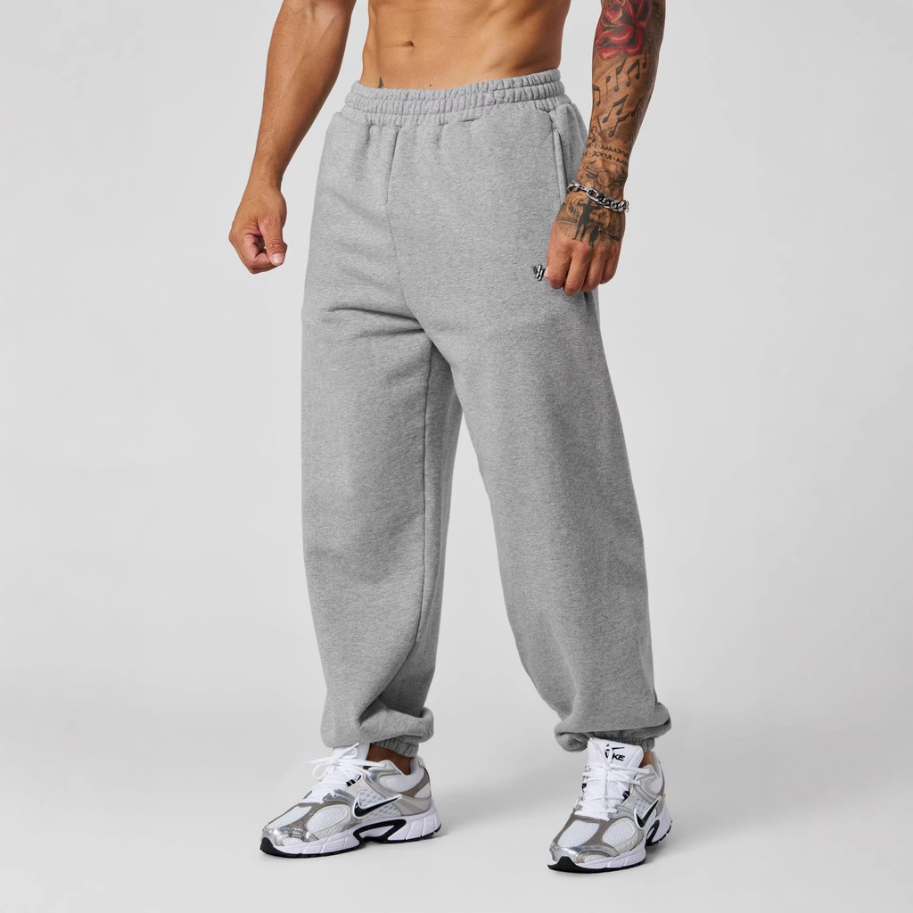 YOUNGLA primavera outono calças esportivas masculinas de Fitness correndo elástico tornozelo comprimento calças Leggings