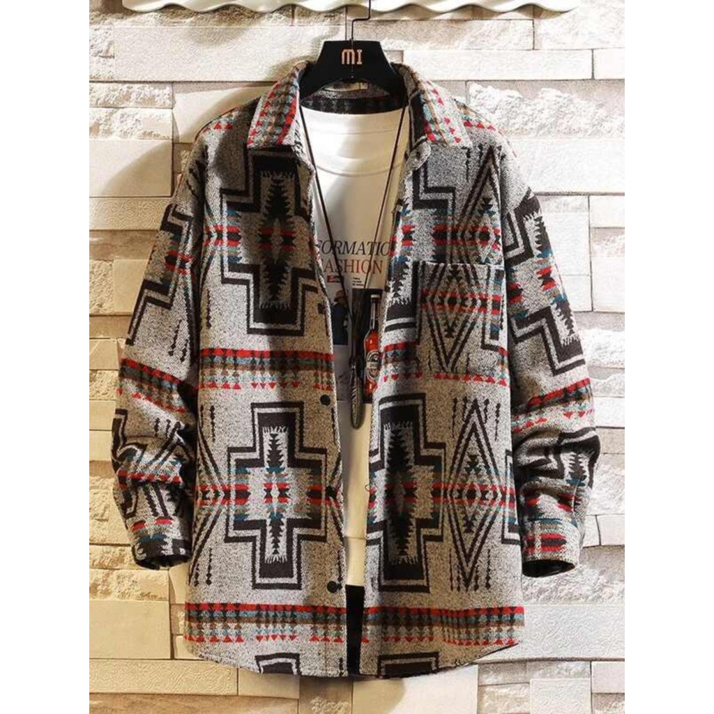 Primavera outono jaqueta de lã masculina ins na moda americano Retro outono roupas masculinas rufião bonito roupas taman