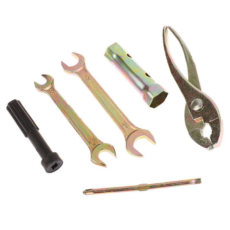 LTBR 1 Conjunto Universal Ferramenta De Reparo Da Motocicleta Moto Chave Ferramentas Plug Fenda Manga Alicate Chaves Kit