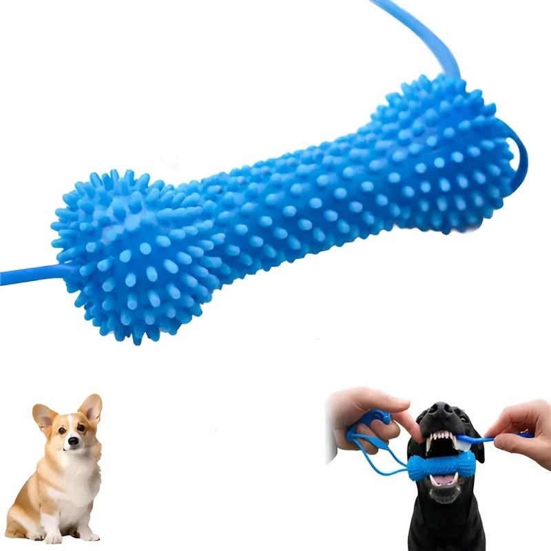 【Facilita a Escovação】Os petiscos dentais de dupla ação para cães/Brinquedo M...