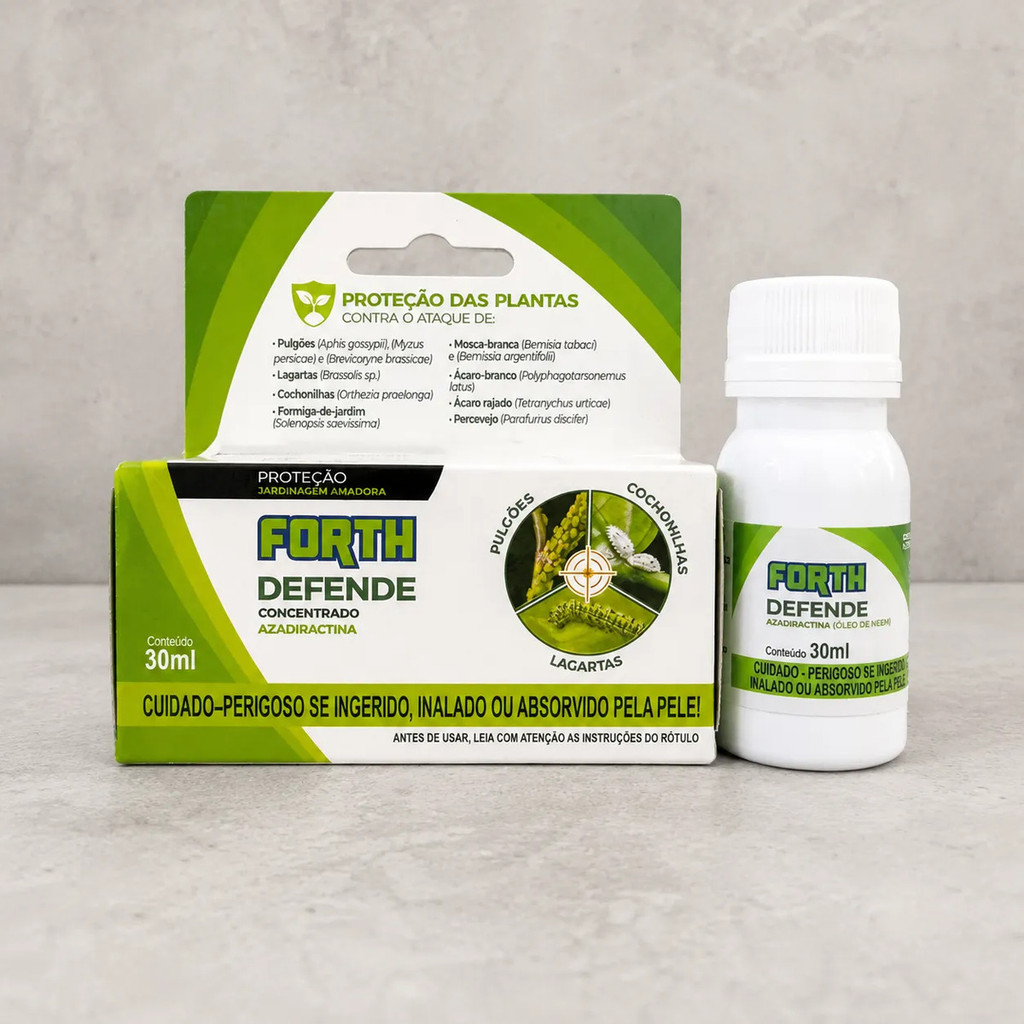Fertilizante Concentrado Forth Defende 30ml Óleo de Neem