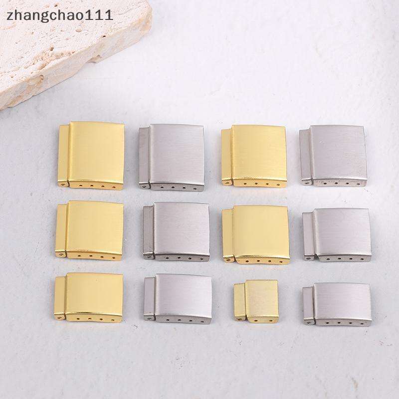 [Z] 1 Peça Prateado/Dourado 12-22MM Pulseira De Relógio De Aço Extensor Extensão De Fecho Com Alça De Passo Acessório Pa