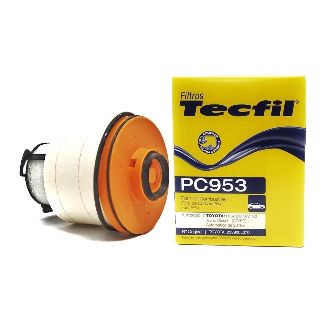 Filtro Combustível Toyota Hilux 2.8 TDI Diesel 2016/.. Tecfil PC953
