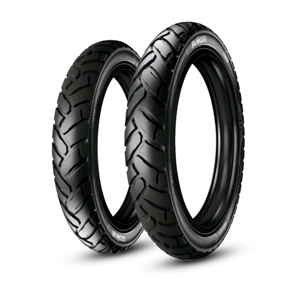 Par Pneu 80/100-14 E 60/100-17 Biz 125 E 100 Pop 100 Bunker