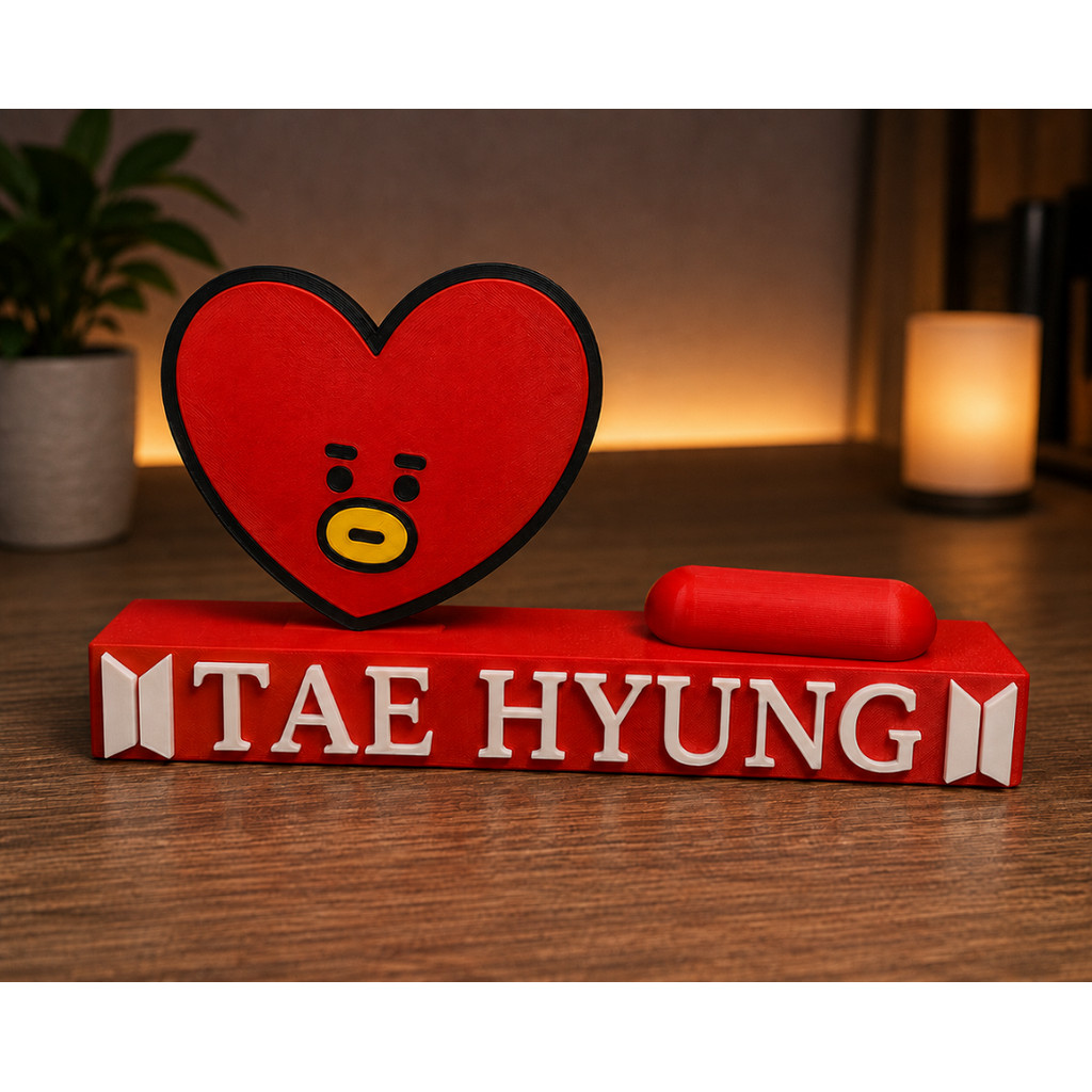 Porta Photocard Tata BT21 3D