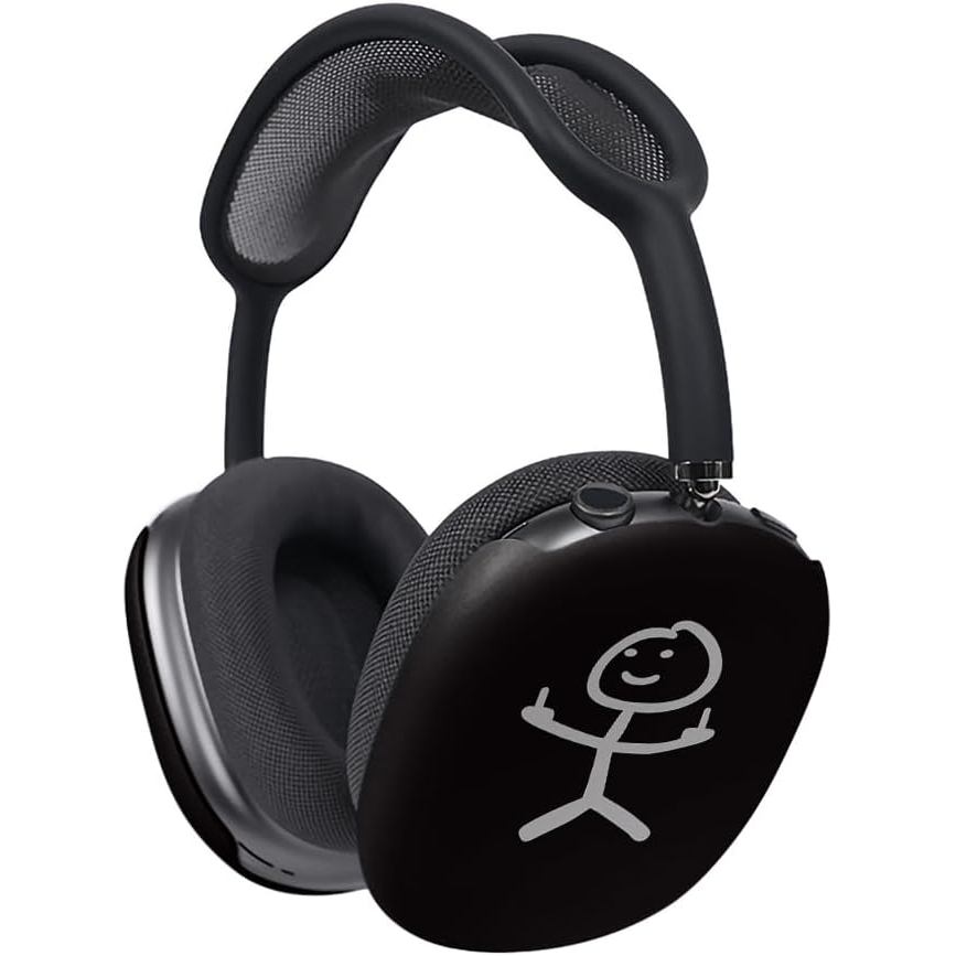 Capa Protetora para Apple AirPods Max, Estojo Rígido à Prova de Choque com Desig