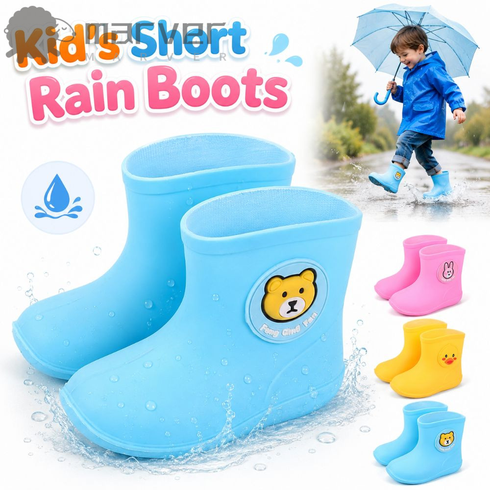 Botas De Chuva Curtas Infantis MARVER , Água Leves E Impermeáveis Para Atividades Ao Ar Livre De Cano Baixo
