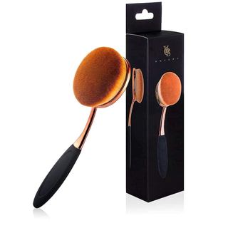 Pincel Oval para Base Yoseng, Pincel Grande para Maquiagem, Aplicação Rápida e Impecável de Base Líquida, Creme ou em Pó