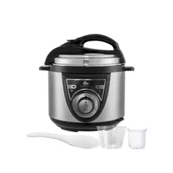 Panela de Pressão Elétrica Kian PPM-101 4L 800W Painel Mecânico Inox 110V