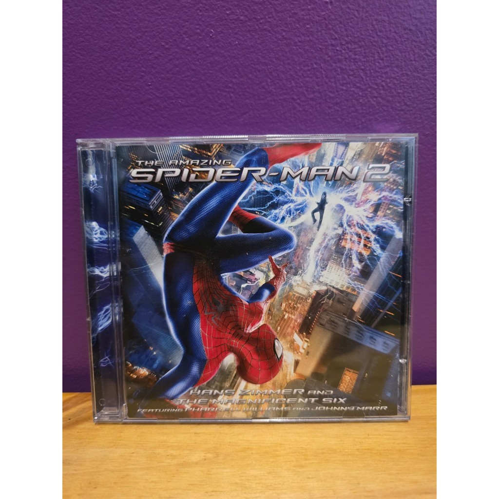 CD Hans Zimmer The Amazing Spider-Man 2 the original motion picture soundtrack