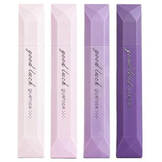 Pacote com 4 Canetas de Fita Adesiva Dupla Face, 0,24in x 236in, Rolo Adesivo Transparente para Scrapbooking, Embalagem 