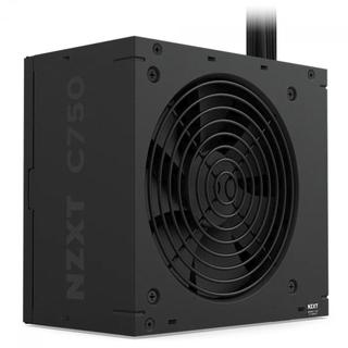 Fonte NZXT C750 Bronze, 750W, 80 Plus Bronze, PFC Ativo, ATX 3.1, Preto, PA-7B3BB-US