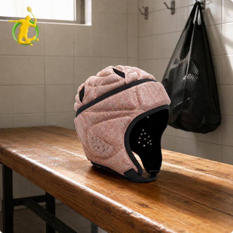 [Asiyy] EVA Crash Cap Descobertoface Capacete De Cabeça Acolchoado Esportivo Ventilado Equipamento De Proteção Segmentad