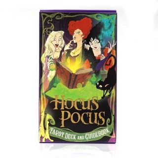 Hocus Pocus Tarô 10x7cm 78 Cartas Alta Qualidade Cigano Oráculo Predição Waite Lenormand Jogos Coleção