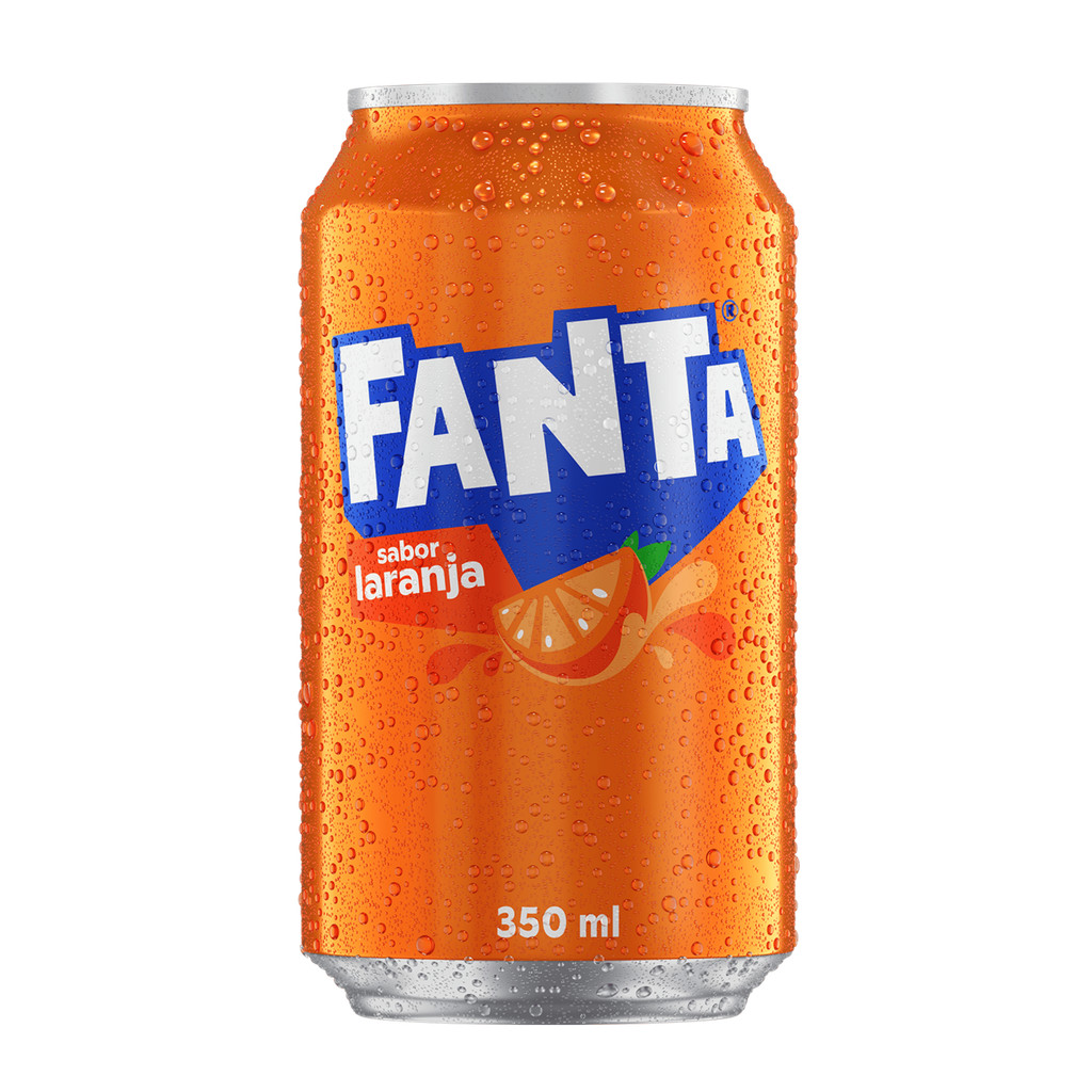 Fanta Refrigerante Laranja Lata 350ml