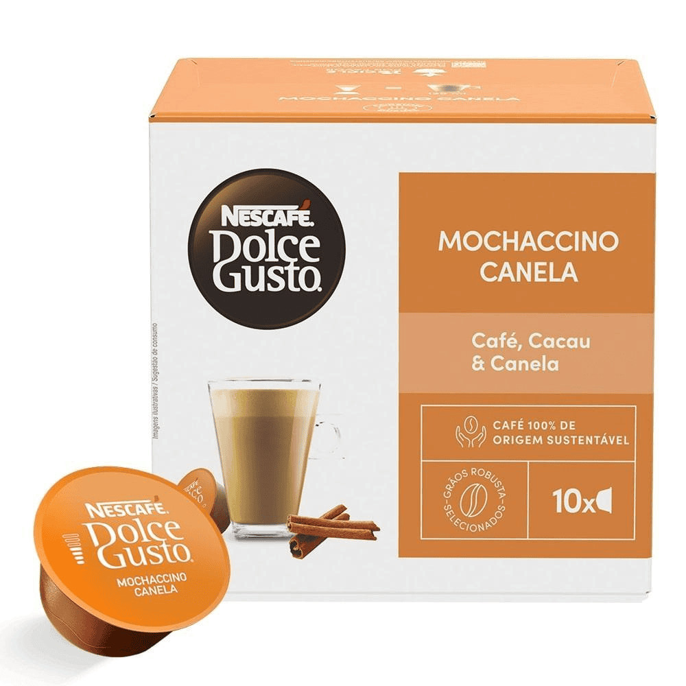 Café em Cápsula Nescafé Dolce Gusto Mochaccino Canela 10 Cápsulas — imagem 2 de 2