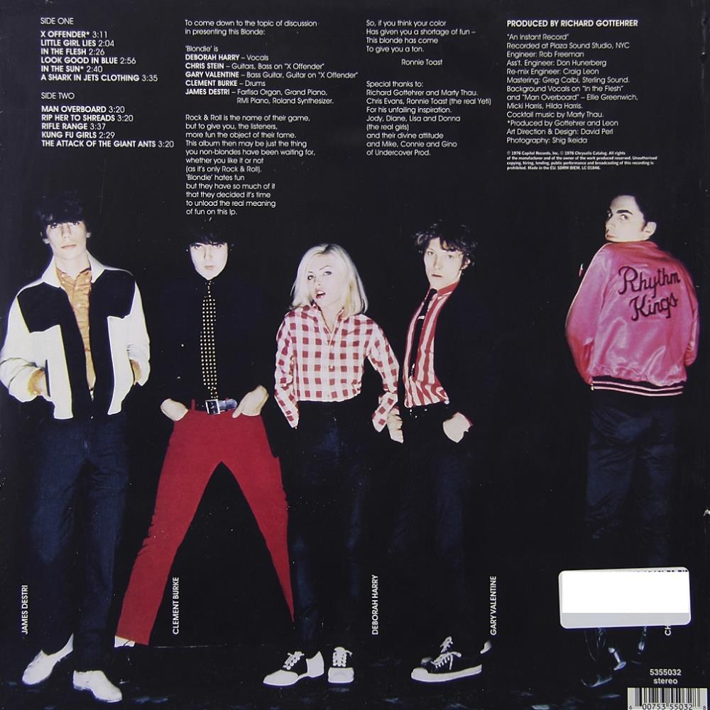 VINIL Blondie - Blondie - Importado — imagem 2 de 2