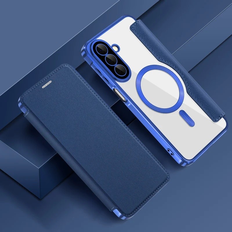 Couro Flip Slot Para Cartão Magnético Caso De Telefone Samsung Galaxy A57 A56 A5