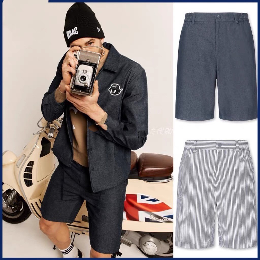 F006 Primavera Verão Shorts de Golfe Combinando Roupas Etiqueta Cintura Elástica Esportes Ao Ar Livre Lazer Pequeno Mons
