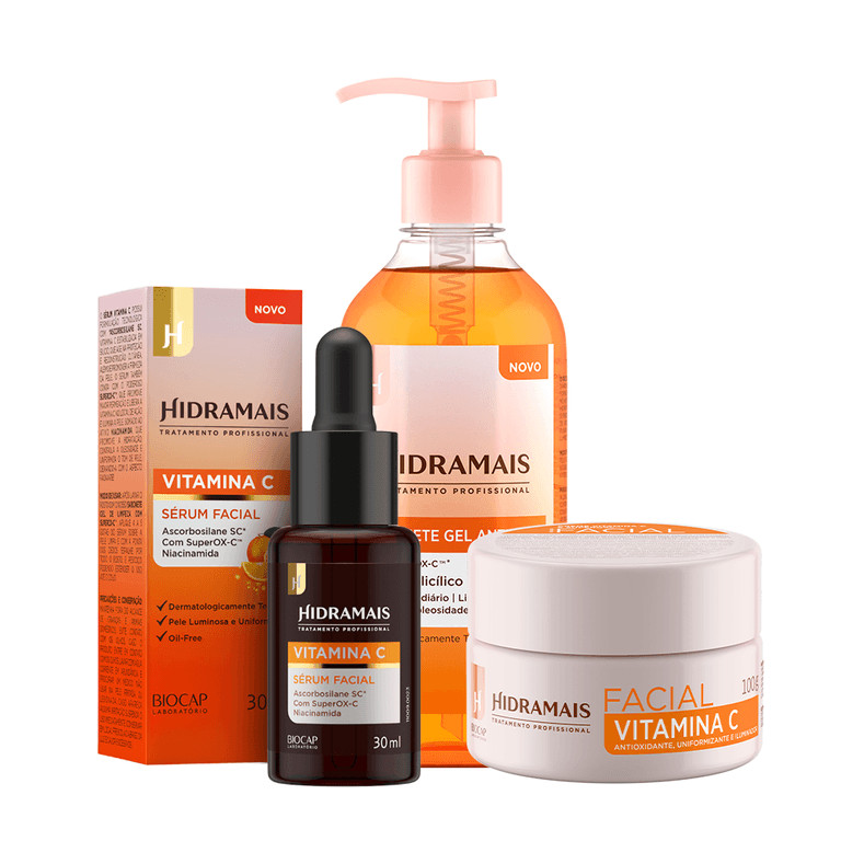 Kit Home Spa Vitamina C – Rotina de Uniformização, Brilho