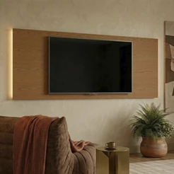 Painel para Tv até 70 polegadas com Led 218cm Shop