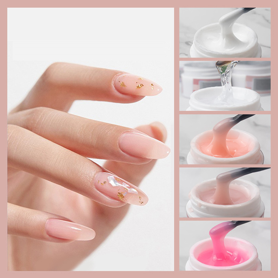 Unha Gel Led UV Profissional Alongamento De Unha 15g
