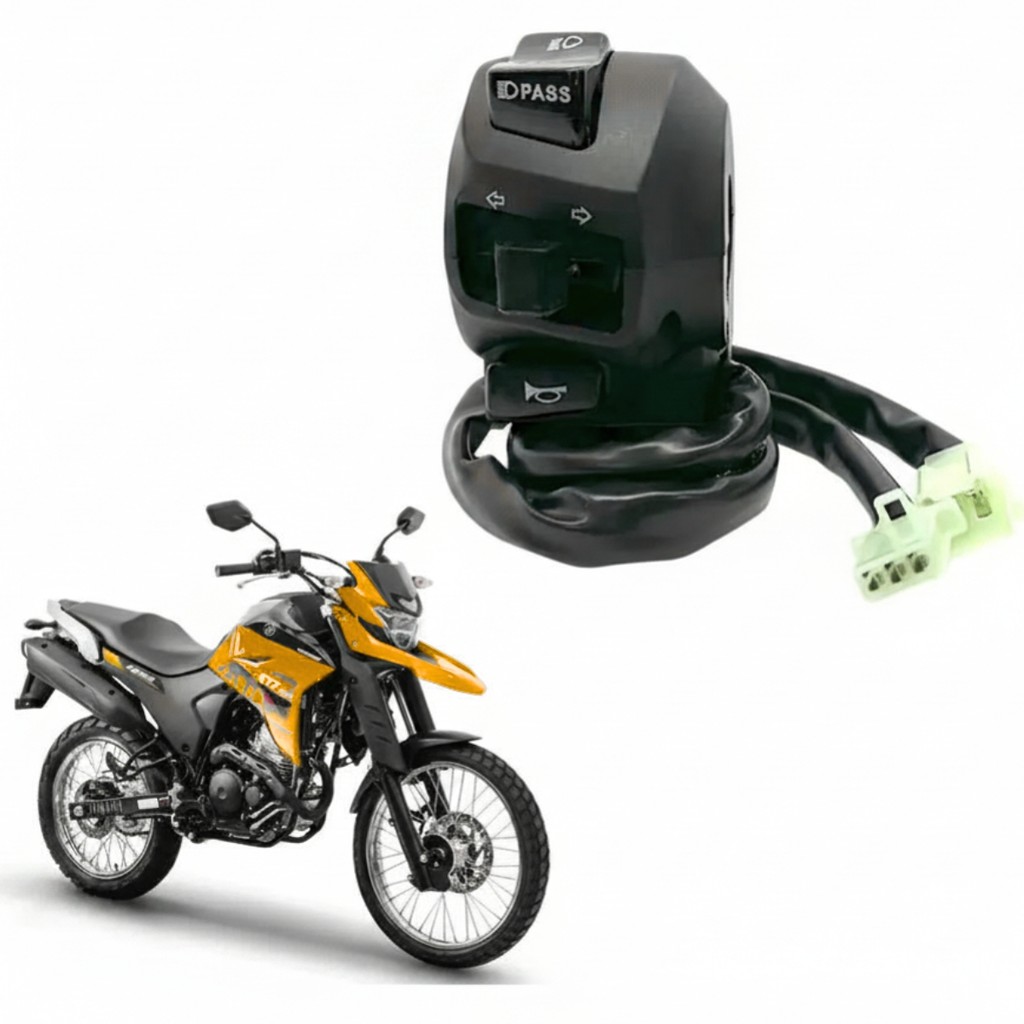 CHAVE DE LUZ YAMAHA LANDER 2020 2021 2022 2023 2024 BUZINA SETA SPEC QUALIDADE ORIGINAL MELHOR PREÇO ENCAIXE PADRAO