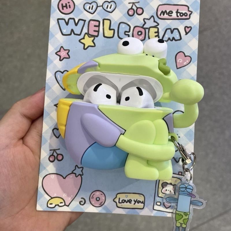 Dumbfish adequado para airpods 4 capa protetora quarta geração capa protetora airpodPro3 Apple fone de ouvido caso 2 ger