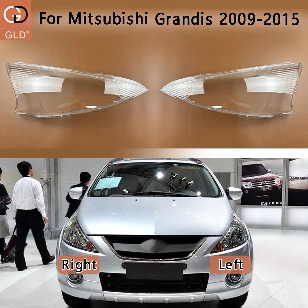 Acessórios Do Carro Transparente Farol Sombra Capa Abajur Caso Escudo Lente Plexiglass Para Mitsubishi Grandis 2009-2015