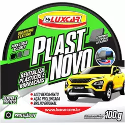 RENOVADOR PLÁSTICO E BORRACHA LUXCAR PLAST NOVO 100G LX4770
