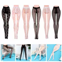 RONDAFULEO Mini Meia-Calça Arrastão Moda Miniatura Bonecas Acessórios Brinquedos