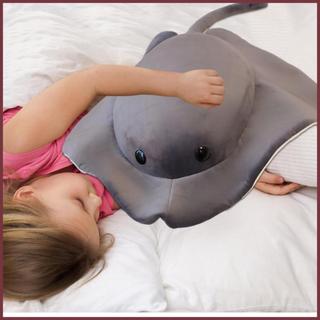Bonito Manta Ray Brinquedos De Pelúcia Fofinho Mar Animal Boneca Travesseiro Presentes De Aniversário jiwbr