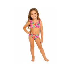 Biquíni Floral Praia Proteção UV - Kamylus