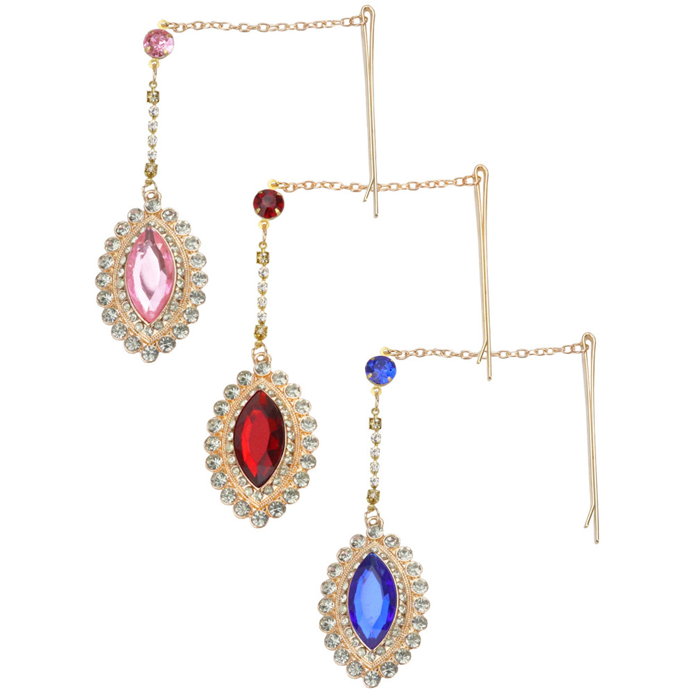 Estilo indiano exótico dançarino testa acessórios Headwear moda doce acessórios de cabelo de noiva strass brilhante aces