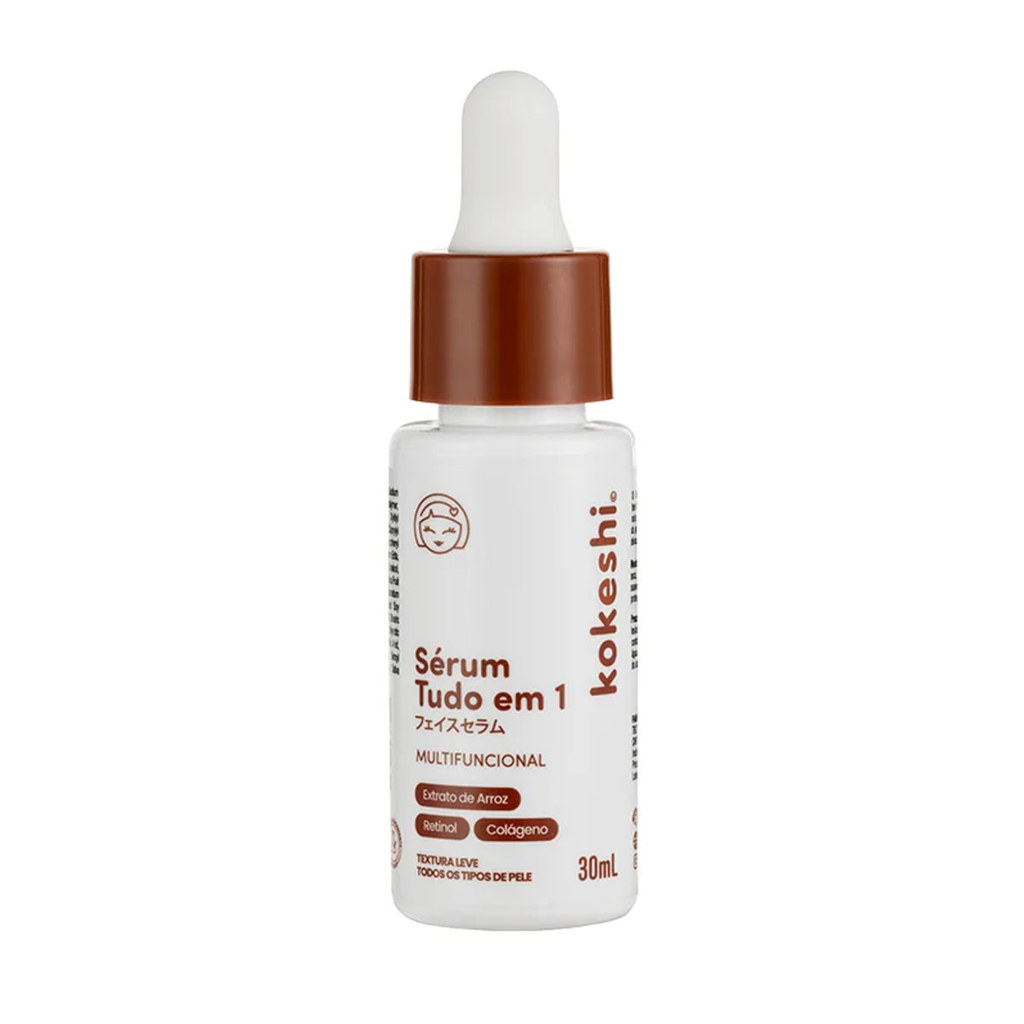 Serum Facial Tudo em 1 Kokeshi 30ml