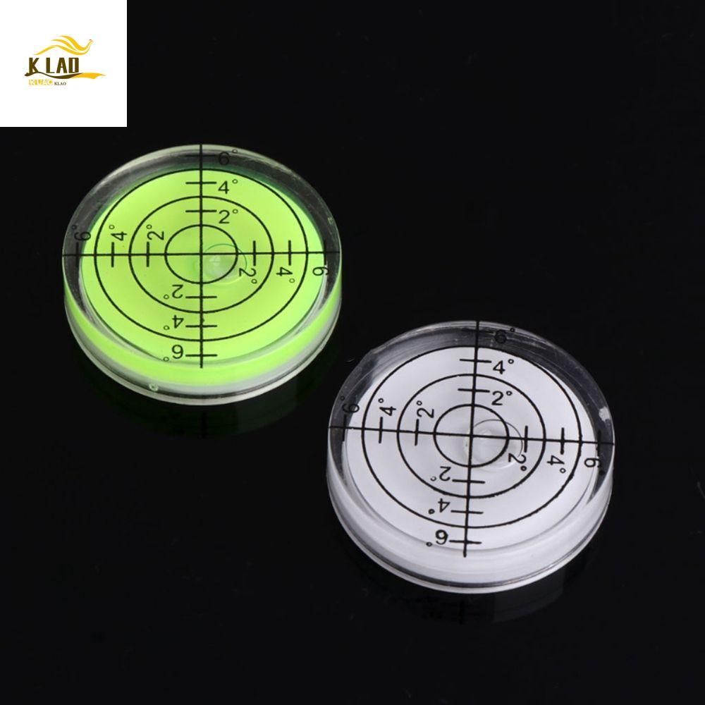 KLAOSD Spirit Level Round 32mm Marca De Grau De Bolha De Alta Precisão Ferramenta De Medição Universal