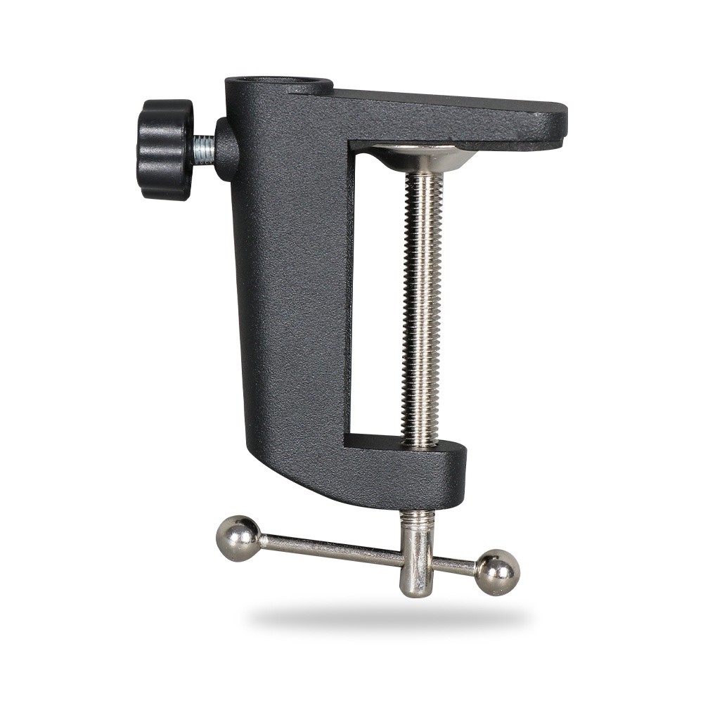 Prendedor De Mesa Garra Suporte De Metal Para Luminária Mic---Shopee---