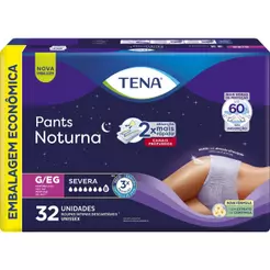 Roupa Íntima Tena Pants Noturna G/EG Leve 32 Pague 28 unidades