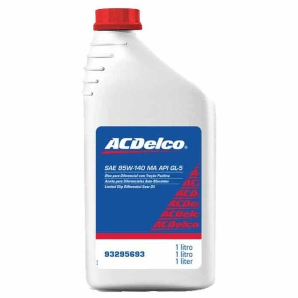Óleo diferencial tração 85W140 MA API GL5 ACDelco 93295693