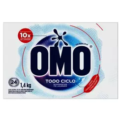 Lava Roupas Em Pó Omo Todo Ciclo 1,4Kg