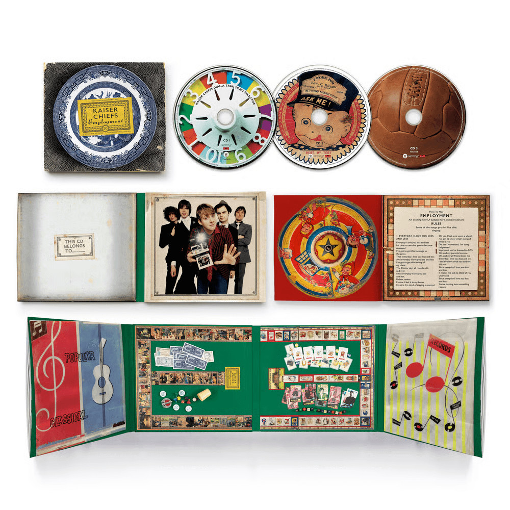 CD Kaiser Chiefs - Employment (China Anniversary Edition / 3CD Remastered) - Importado
