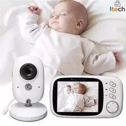 Baba Eletrônica VB603 Com Monitor Visão Noturna, Câmera c/ Audio Sensor de Temperatura-itech