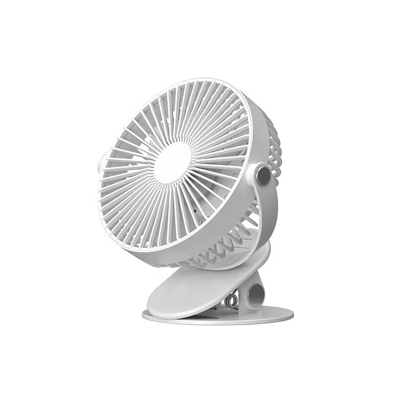 Ventilador de Mesa Portátil USB Mini de 5 Polegadas com 3 Velocidades para Casa e Escritório, Ventilador de Mesa Pequeno