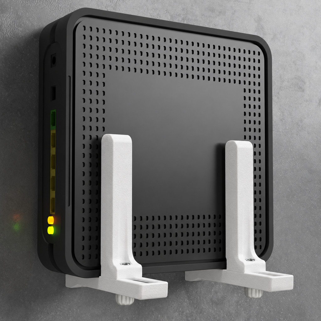 Suporte Parede Ajustavel Roteador Modem para organização
