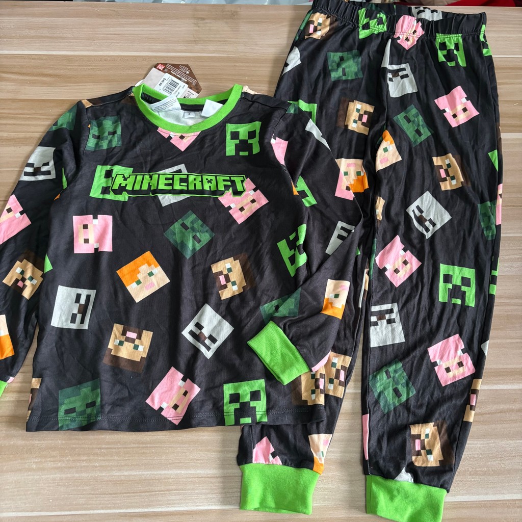 Exportação de comércio exterior crianças roupas meninos grandes crianças outono inverno dos desenhos animados pijamas Ho