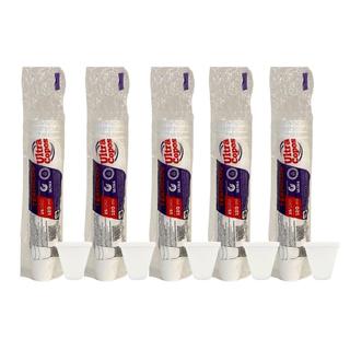 5 Pacotes de Copo de isopor Térmico 120ml Linha Replast Ultra com 25 unidades