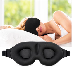 Máscara 3D Para Dormir-Capa Os Olhos Com Bloqueio De Luz Adequada Viagens , Perfeita Cochilos De Escritório E De Negócio