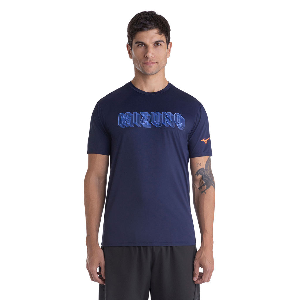 Camiseta de Corrida Mizuno Focus Stamp