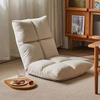 Sofá preguiçoso piso Tatami cama dobrável única encosto cadeira dormitório Bay janela almofada sofá pequeno